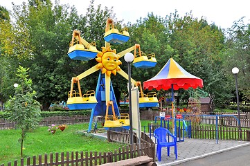 Image showing Children amusement show