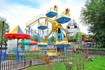 Image showing Children amusement show