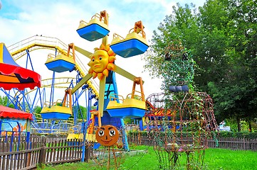 Image showing Children amusement show