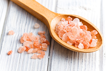 Image showing himalayan pink salt 