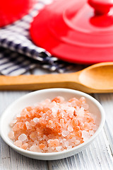 Image showing himalayan pink salt 