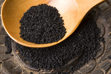 Image showing Nigella seeds