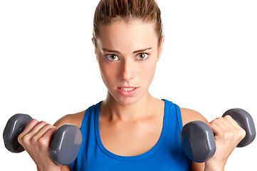 Image showing Woman Working Out