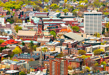 Image showing Harvard Campus Aerial