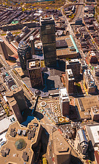 Image showing Boston Back Bay aerial