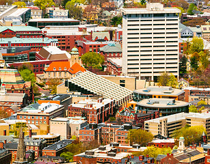 Image showing Harvard Campus Aerial