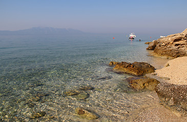 Image showing Adriatic sea in Croatia