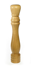 Image showing Wooden pepper mill