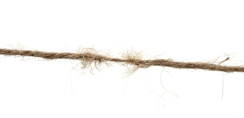 Image showing Torn rope