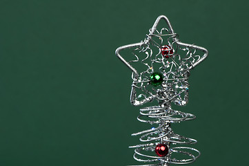 Image showing Silver Christmas tree