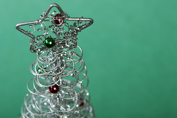 Image showing Silver Christmas tree