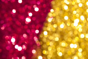 Image showing Holiday shiny yellow and red colors