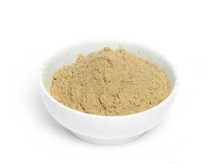 Image showing Powdered ginger in a bowl