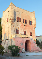 Image showing Markellos Tower in Aegina