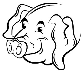 Image showing Pig symbol
