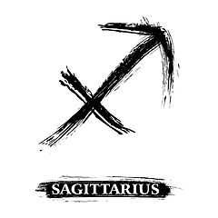 Image showing Sagittarius symbol