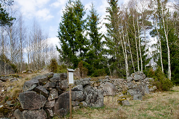 Image showing Information board