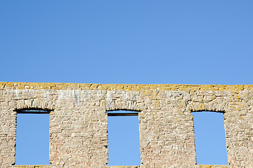 Image showing Ruin windows