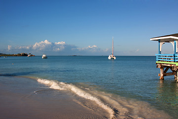 Image showing Dickenson Bay, Antigua