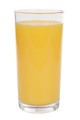 Image showing Orange juice in a glass