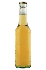 Image showing Bottle with cold beer