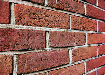 Image showing Red Brick Background