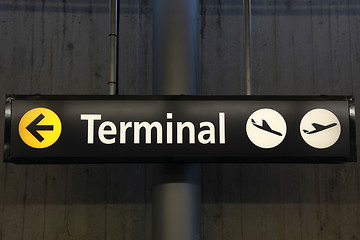 Image showing Airport Terminal