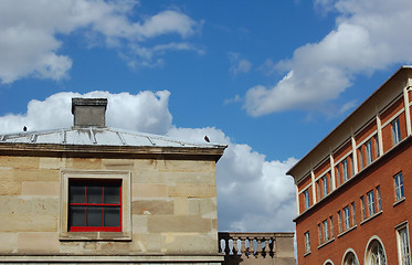 Image showing Different Colour Rooftops