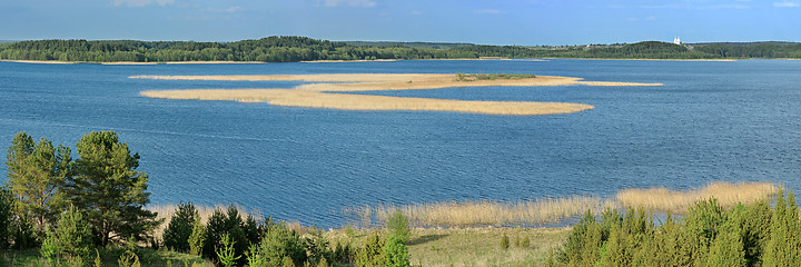 Image showing ?anorama of the lake.