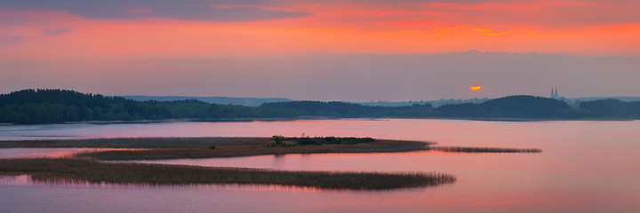 Image showing ?anorama of the lake.