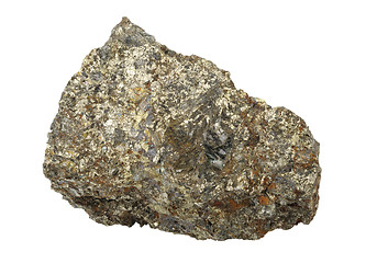 Image showing Mineral collection: chalcopyrite.