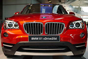 Image showing BMW X1 xDrive25d front closeup