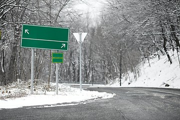 Image showing Winter Road