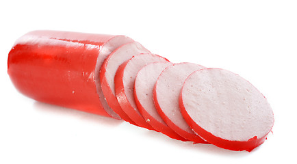 Image showing cervelat sausage