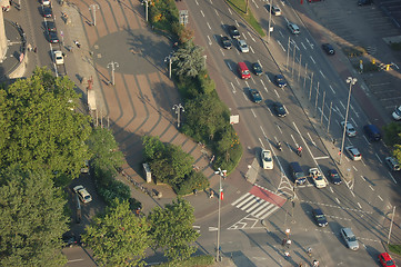 Image showing Traffic From Above