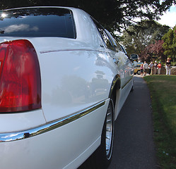 Image showing Parked Limo