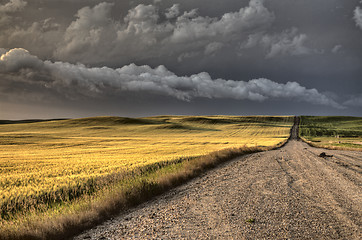 Image showing Storm Clouds Saskatchewan