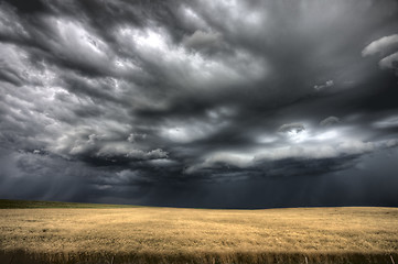 Image showing Storm Clouds Saskatchewan