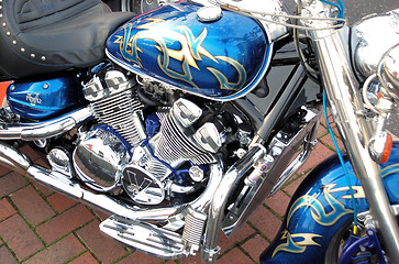 Image showing Motorcycle Engine