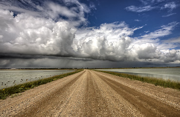 Image showing Storm Clouds Saskatchewan