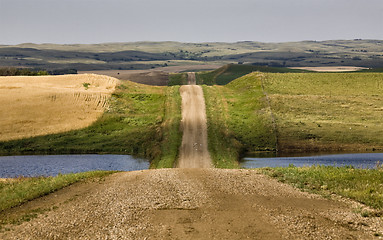 Image showing Grid Prairie Road