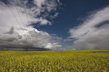 Image showing Storm Clouds Saskatchewan