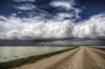 Image showing Storm Clouds Saskatchewan