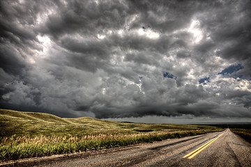 Image showing Storm Clouds Saskatchewan