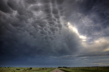 Image showing Storm Clouds Saskatchewan