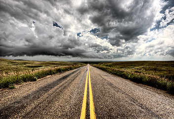 Image showing Storm Clouds Saskatchewan