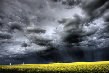 Image showing Storm Clouds Saskatchewan