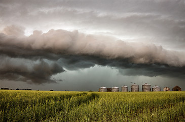 Image showing Storm Clouds Saskatchewan