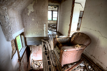 Image showing Interior Abandoned Building