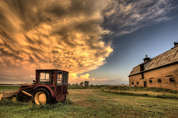 Image showing Storm Clouds Saskatchewan